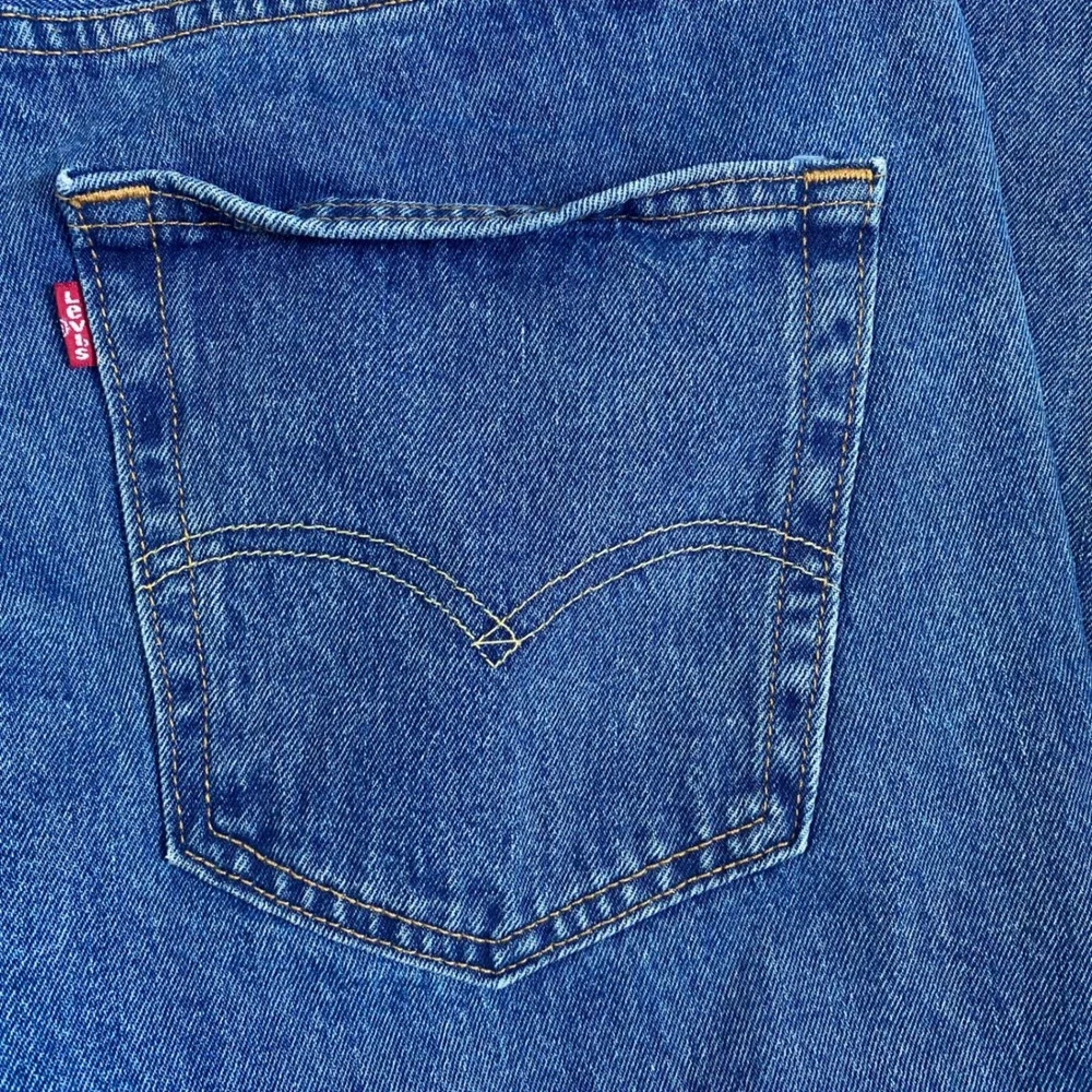 Levi‎ Strauss 550 Relaxed Fit Jeans Mens W38 L32 Blue Denim